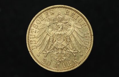 20 Mark Sachsen 1905 E – Bild 2